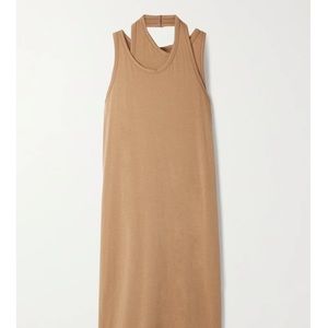 Frankie Shop Double Asymmetric Layer Tank Dress
